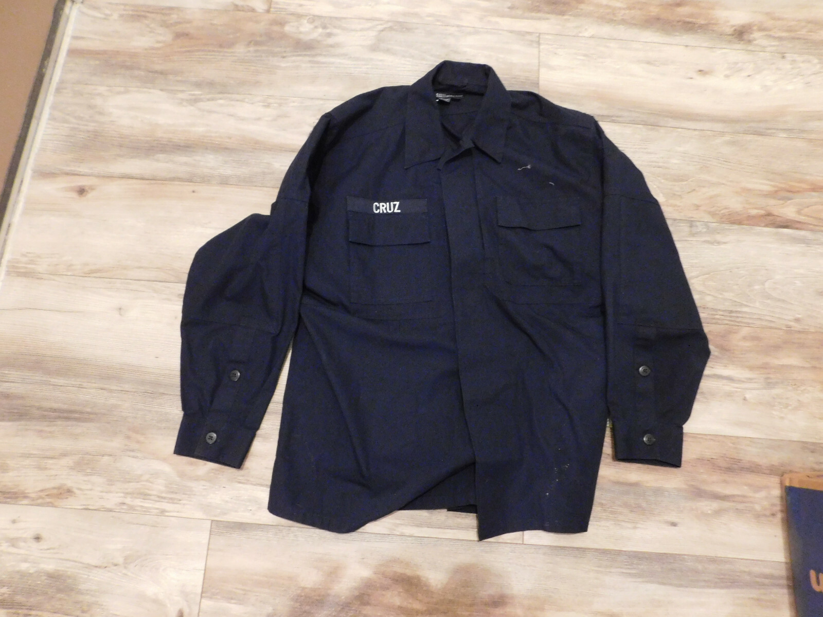 5.11 TACTICAL MENS NAVY BLUE LONG SLEEVE SHIRT # 72002 SIZE X LARGE