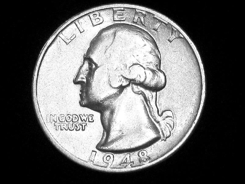 1948-S Washington Quarter --- Almost Uncirculated