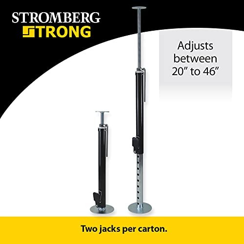 JB-246 Jack-in-A-Box Stabilizer Jacks Pair - Sturdy 5000 lb/ea Jack RV Slide