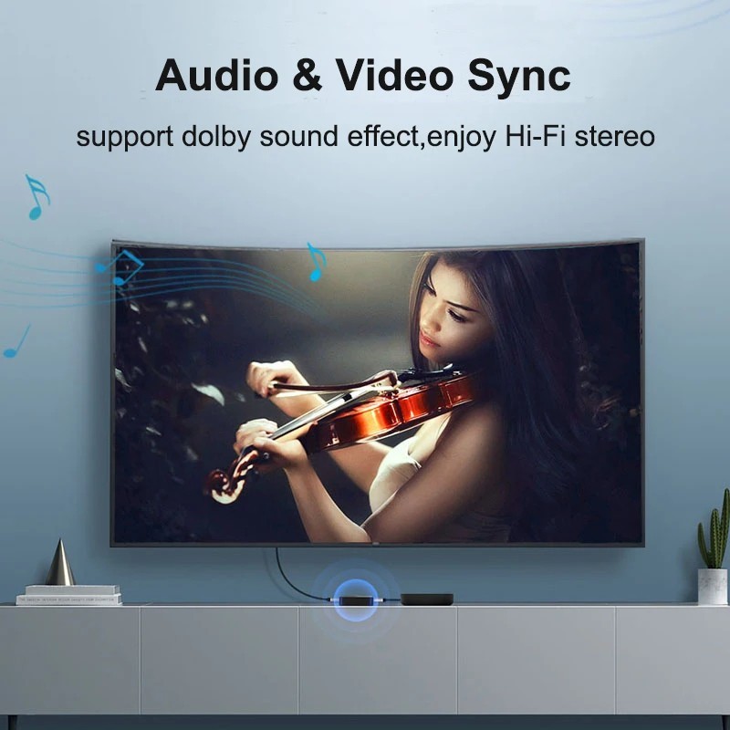 Bi-Direction HDMI Switch Switcher Splitter Cable 4K 2.0 HUB HDCP 2x1 1x2 In Out