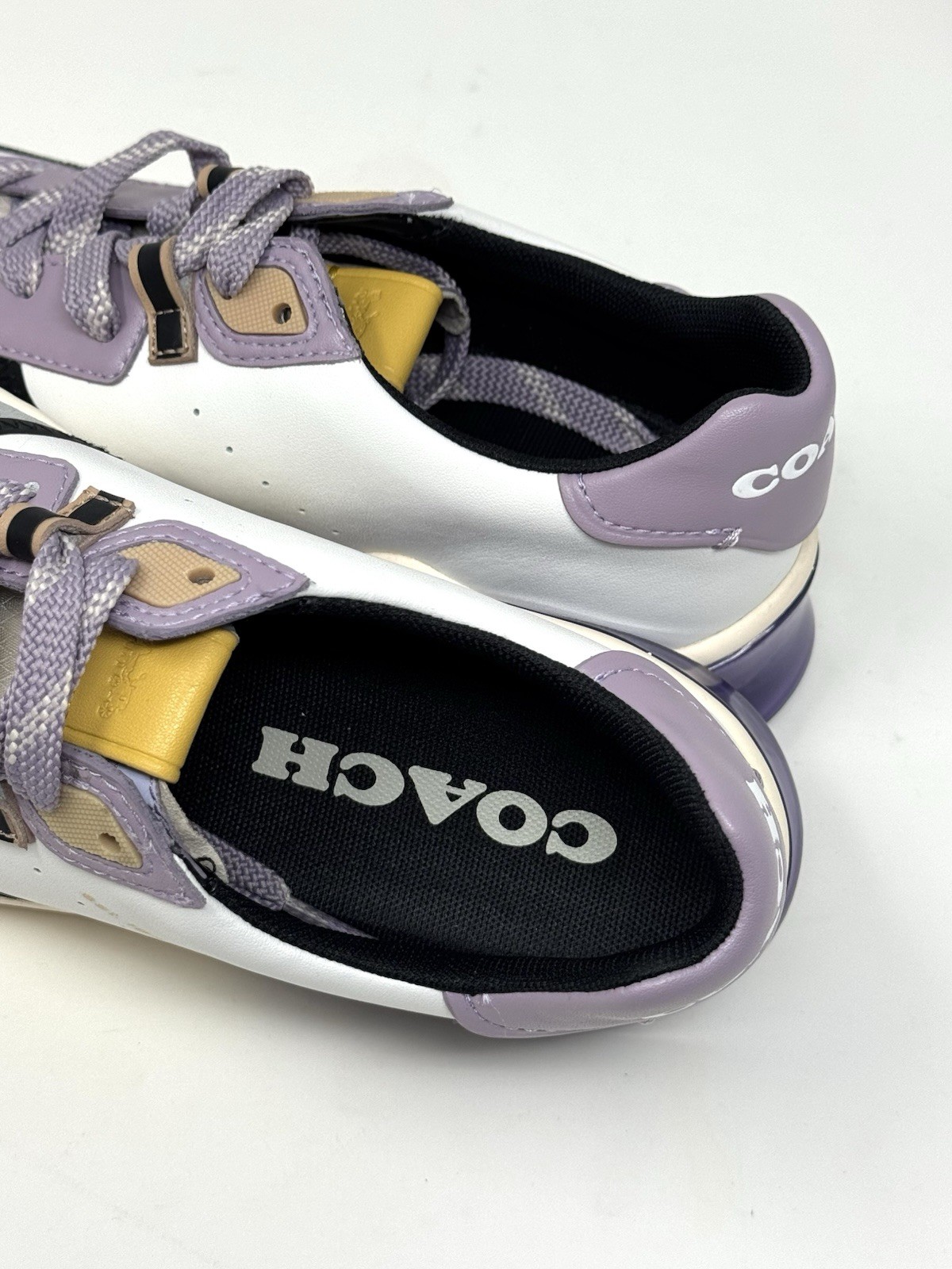 Coach G5045 CitySole Court Stylish Skateboarding Shoes Women's Purple Size 7.5B