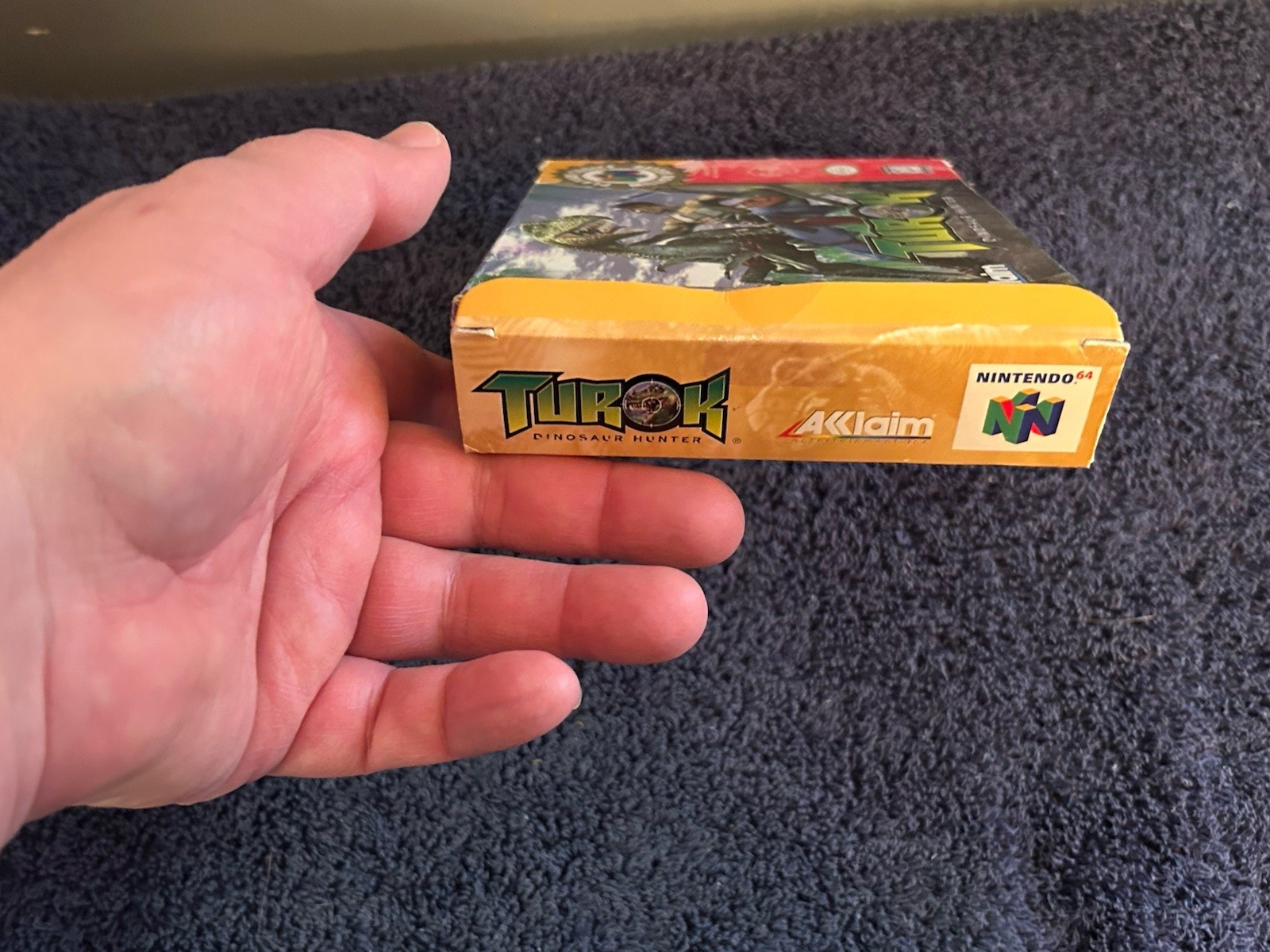 BOX ONLY Turok Dinosaur Hunter Box Only Authentic (Nintendo 64) N64