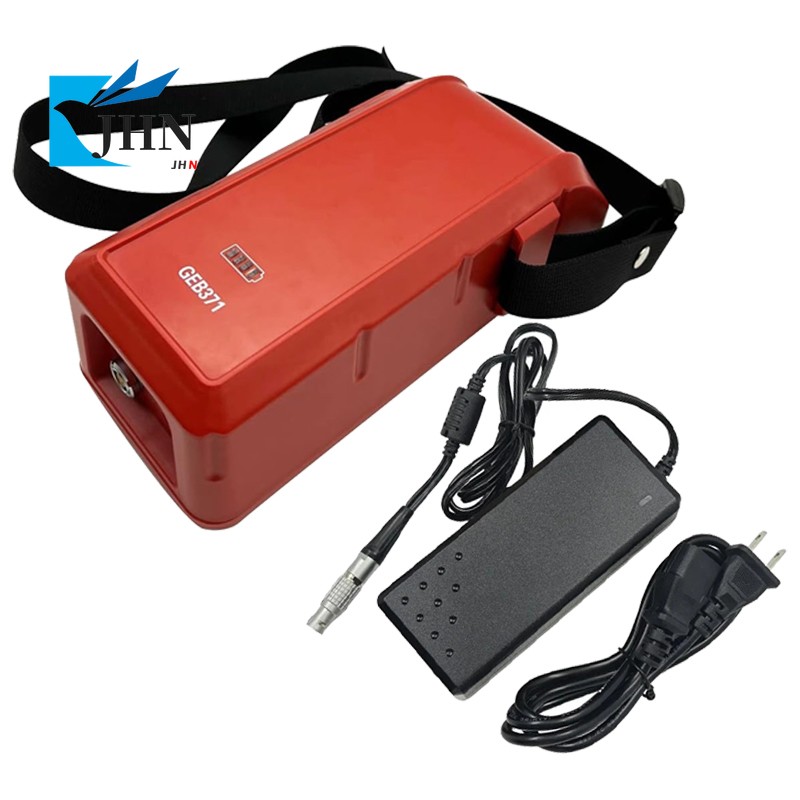 NEW GEV242 CHARGER AND GEB371 EXTERNAL BATTERY FOR LE~CA TOTAL STATION,GPS,TPS