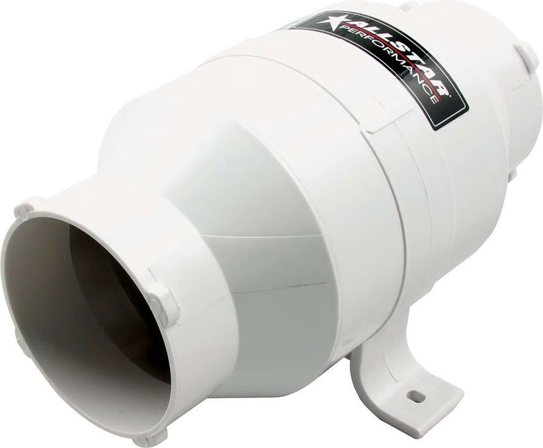 Allstar ALL13008 Duct Blower - Heavy Duty - In-Line - 3 in OD - 8 in Long - 170