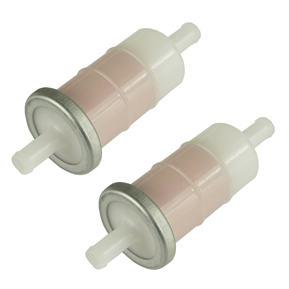 2X Fuel Filter For Kawasaki KAF620G Mule 3000 2008 & Before
