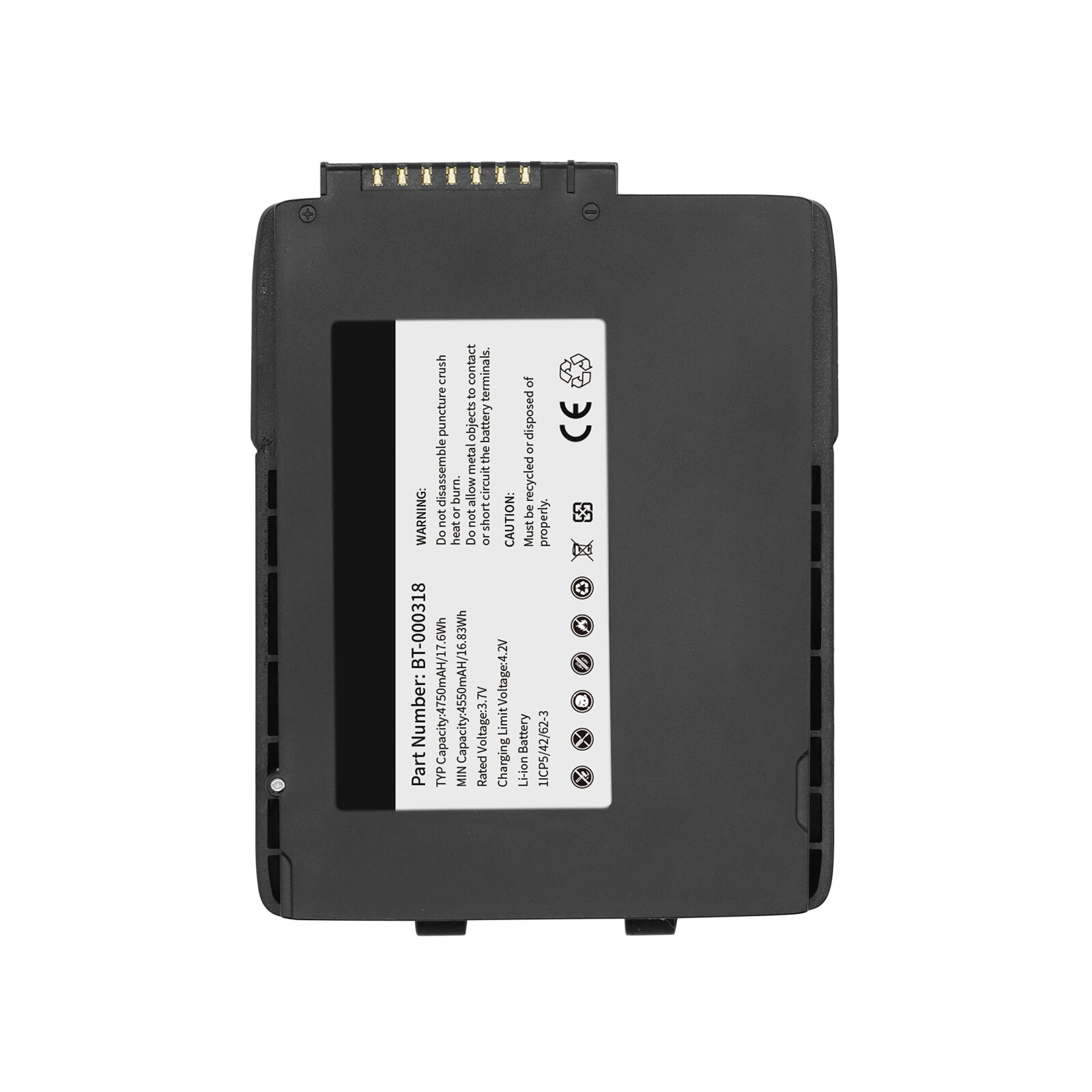Battery For Zebra  For Motorola Barcode Scanner TC700H-KC11ES TC700H-KC11ES-K1