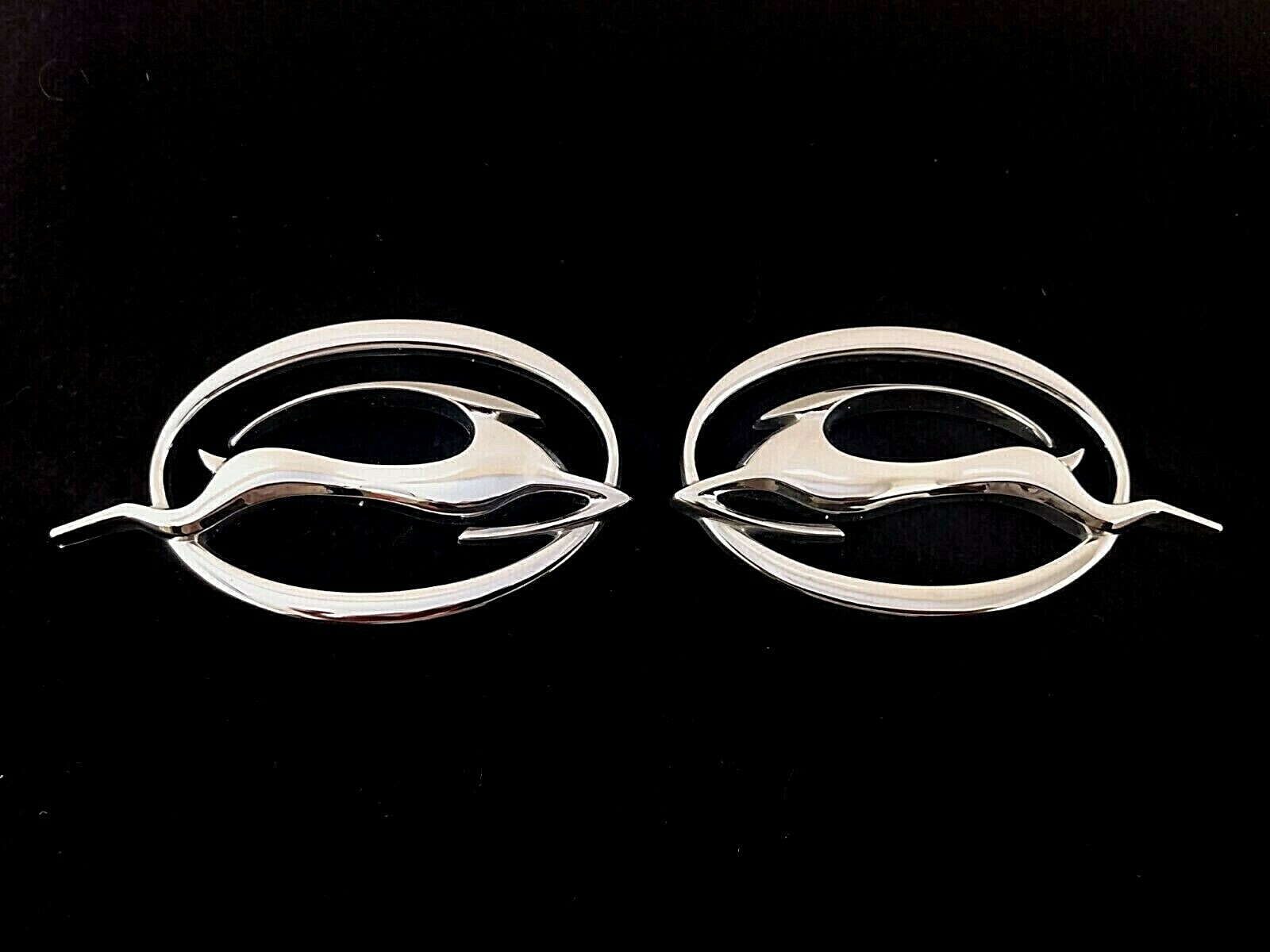 1994-2008 CHEVROLET IMPALA RH LH PILLAR CHROME EMBLEM BADGE LOGO SYMBOL SIGN OEM
