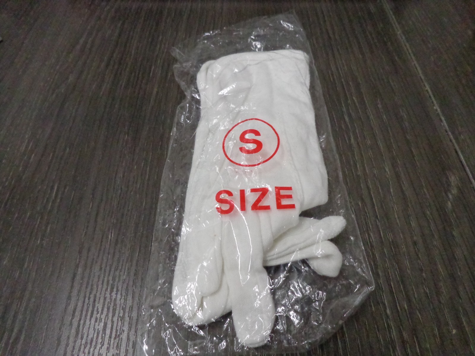 MILITARY Gloves: Pull-On Gloves - white cotton Small NEW IN PACKAGE