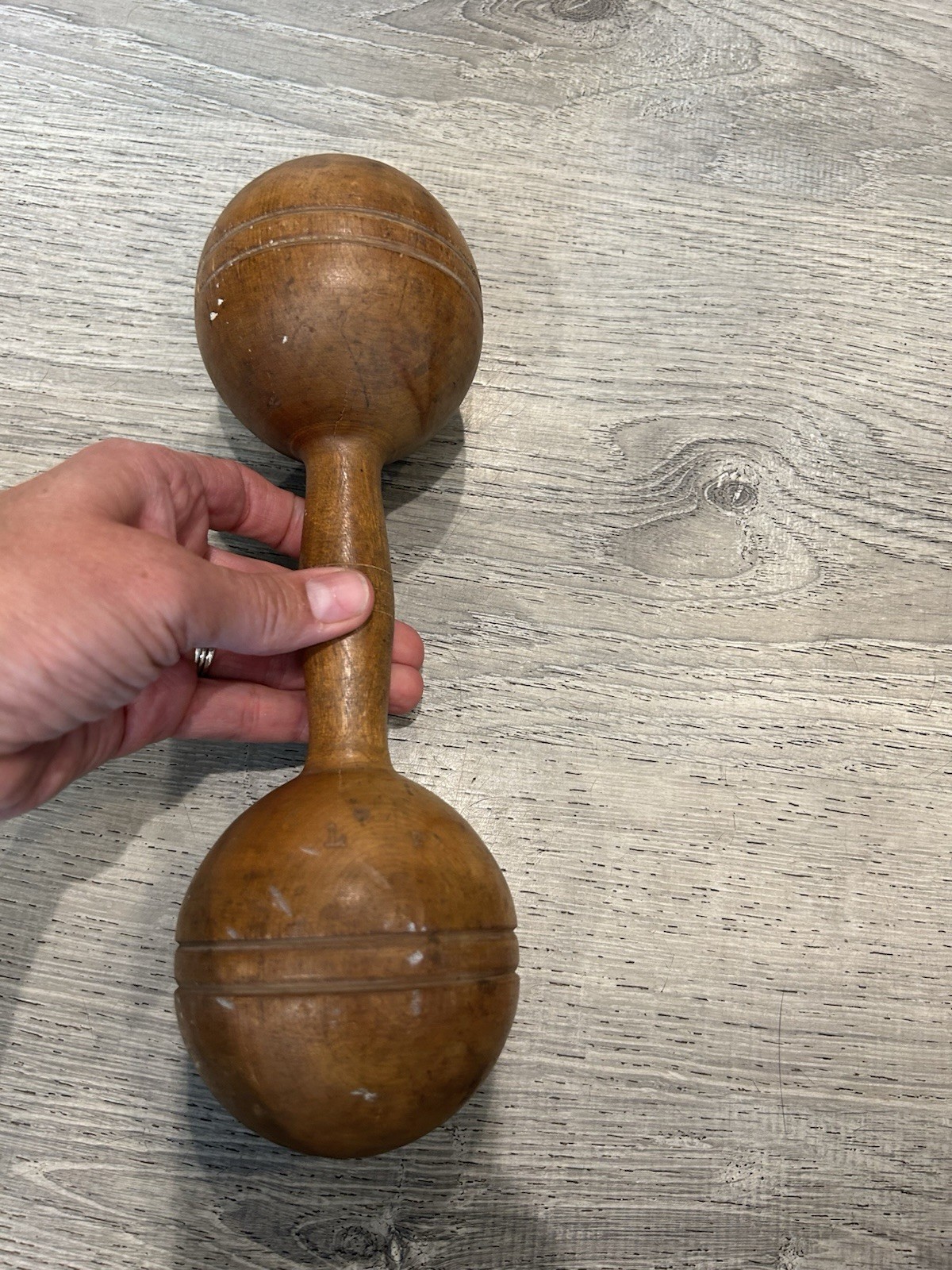 Wood Barbell