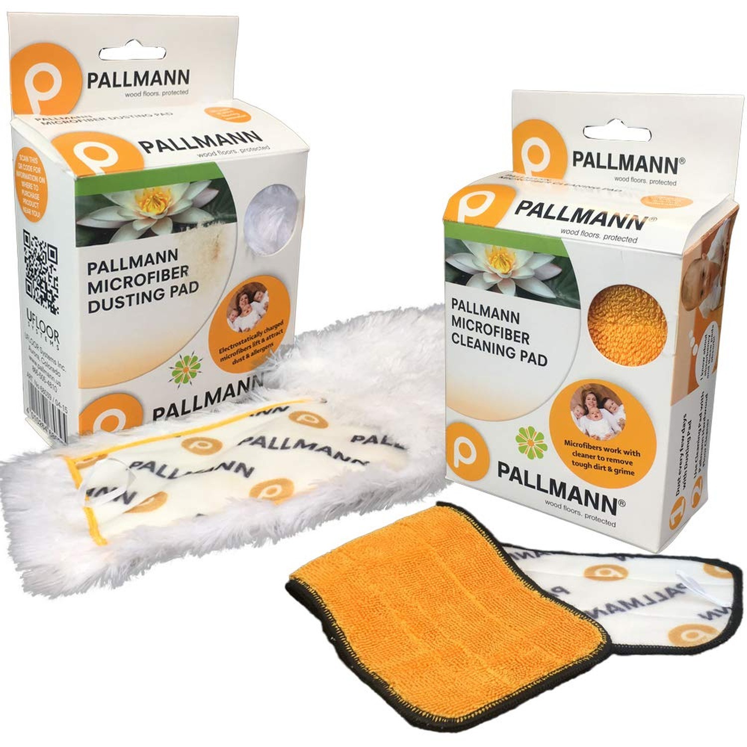 Pallmann New Microfiber Cleaning and Microfiber Dusting Replacement Pads. (Va...