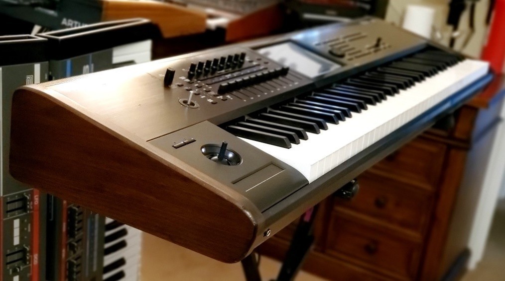 Korg Kronos 2 Replacement Solid Walnut Side Panels