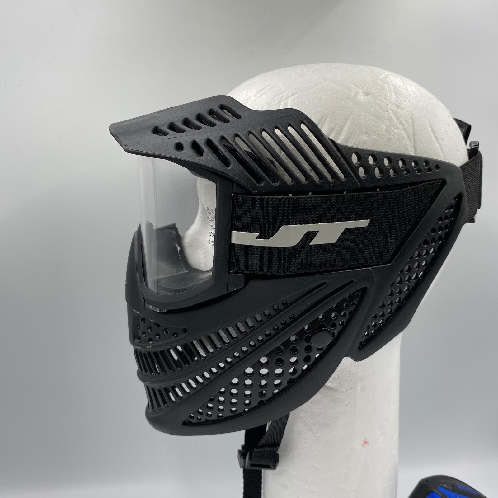 JT Paintball Mask Goggles Protective Eye Face Shield Black