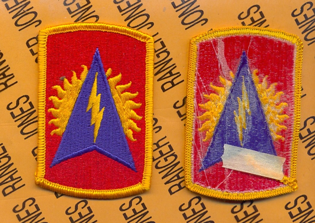 US Army 164th ADA Air Defense Artillery Brigade dress uniform patch