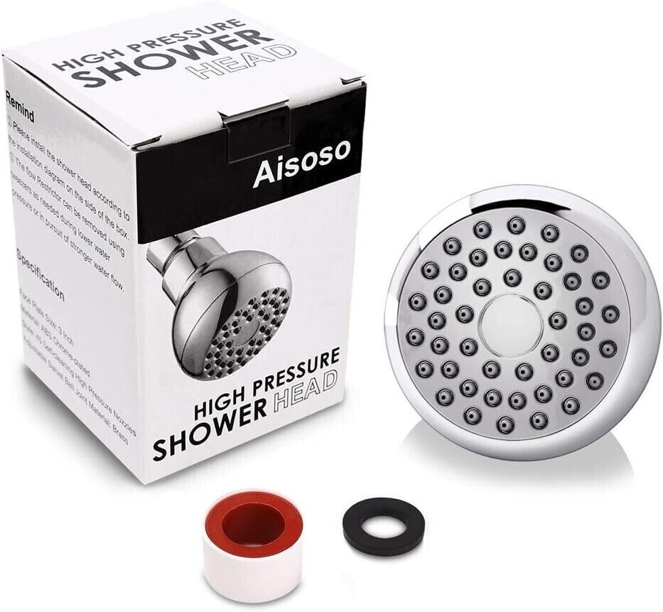 Modified HIGH FLOW SHOWER HEAD * 14 GPM Soft High Pressure * Acrylonitr