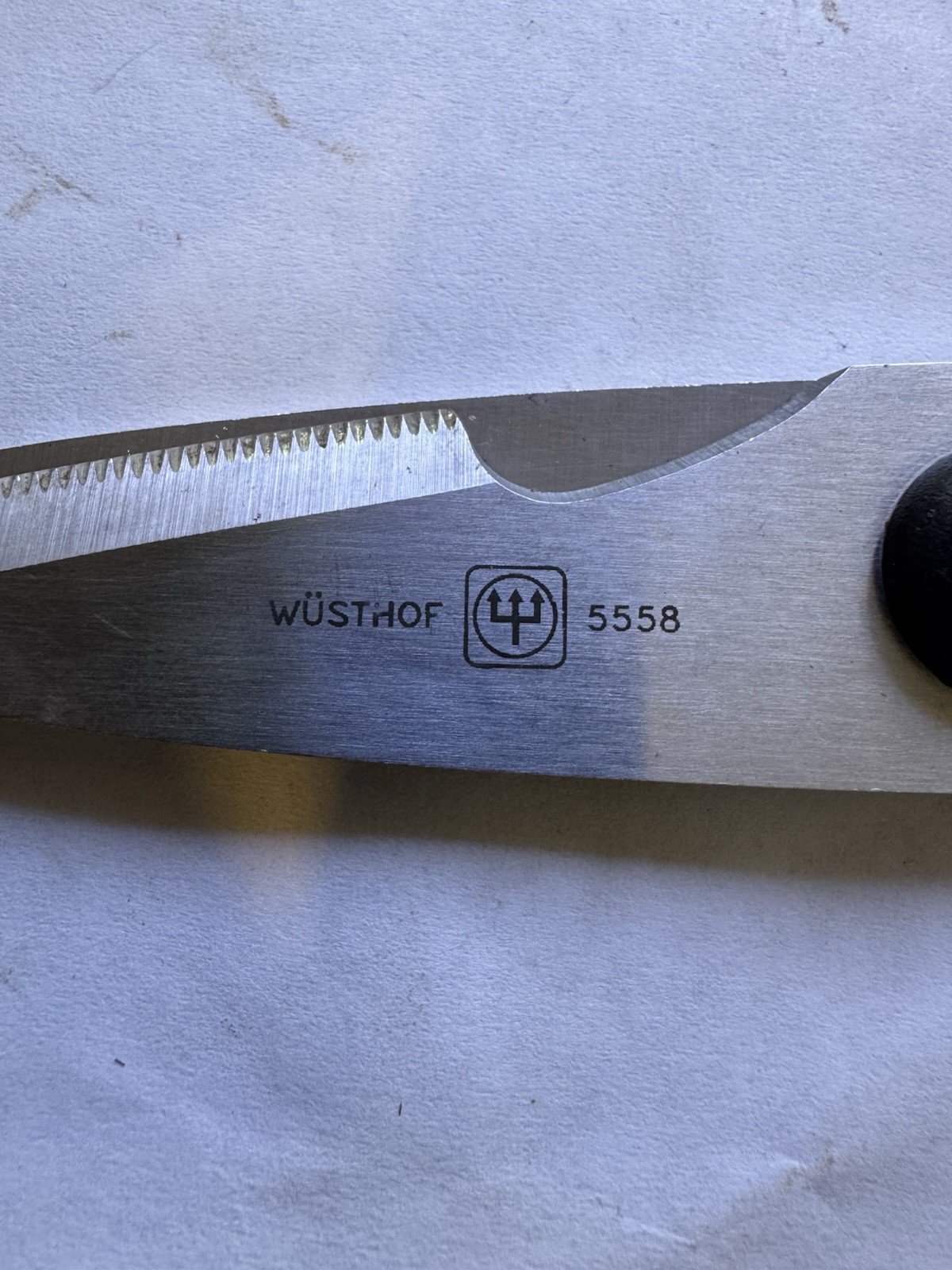 Wusthof Come Apart Kitchen Shears Scissors 5558 Black