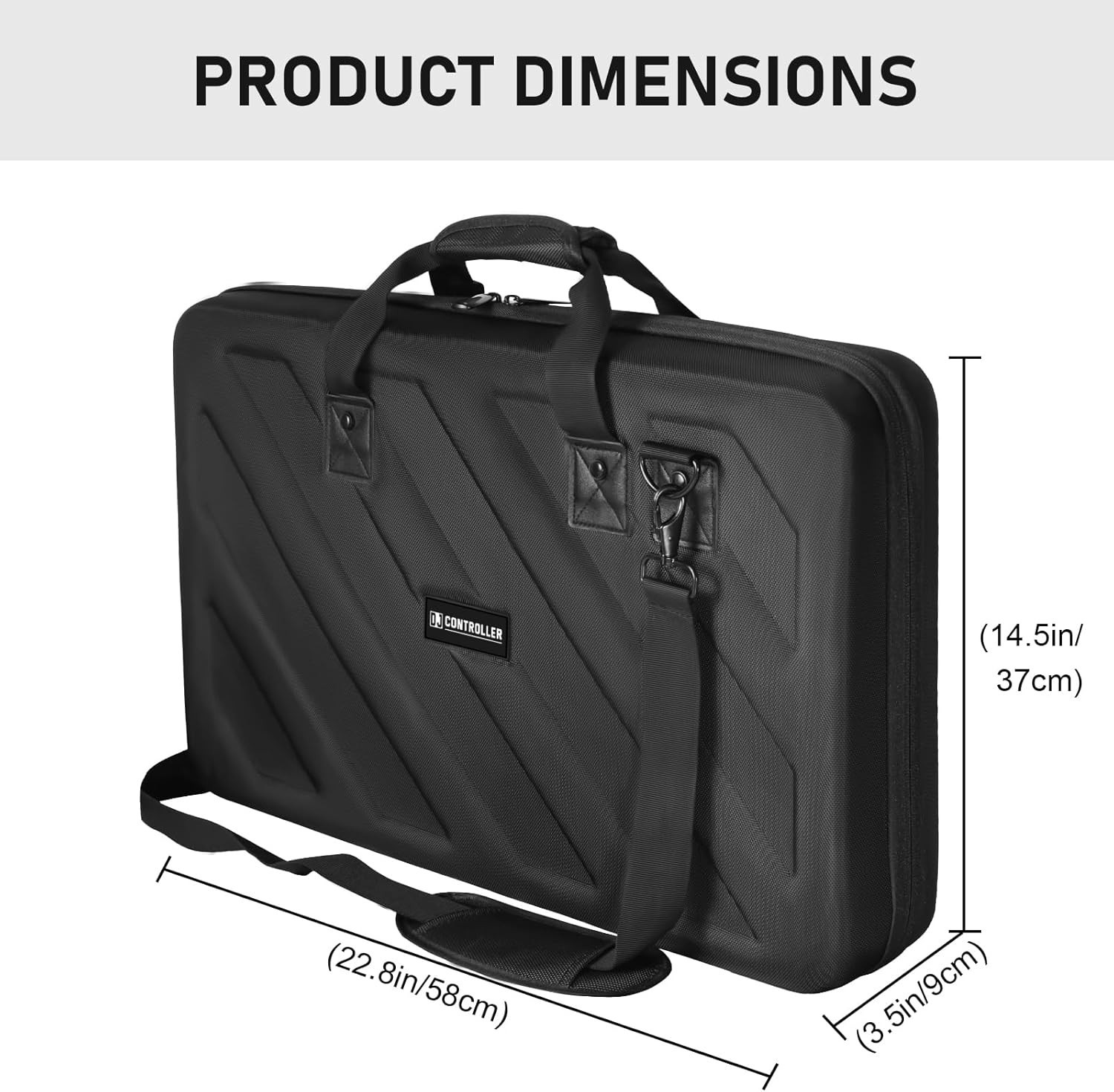 Hard Case Compatible with Pioneer DJ Controller DDJ-SR/SR2 Denon MC4000/Numa...
