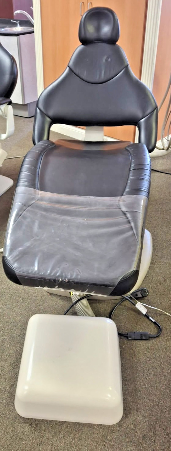 Midmark UltraTrim Dental Chair 153758-002 Black Upholstery-Chair Only