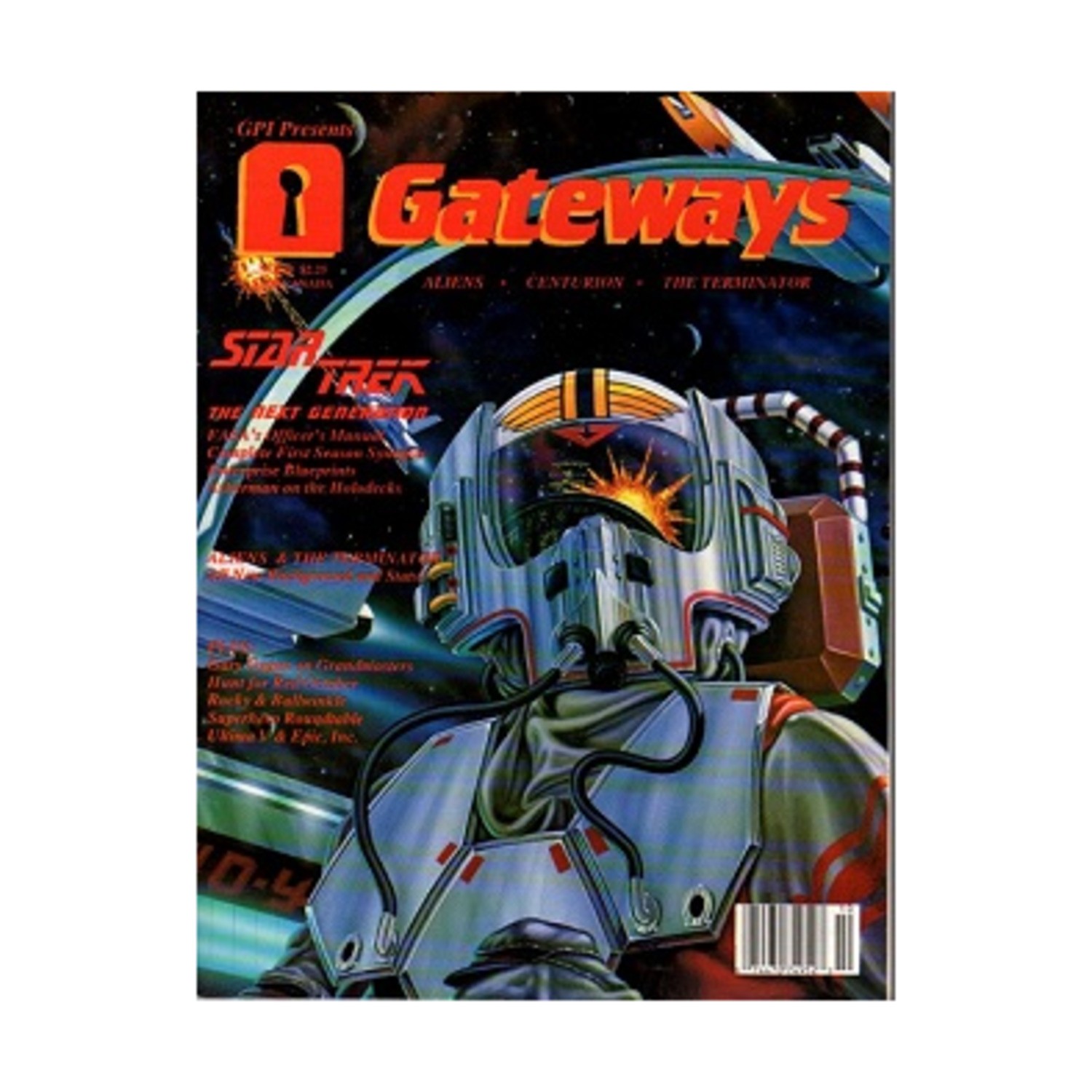 Gateways Pub Gateways #10 "Aliens Scenario, Terminator, Gary Gygax" Mag VG+