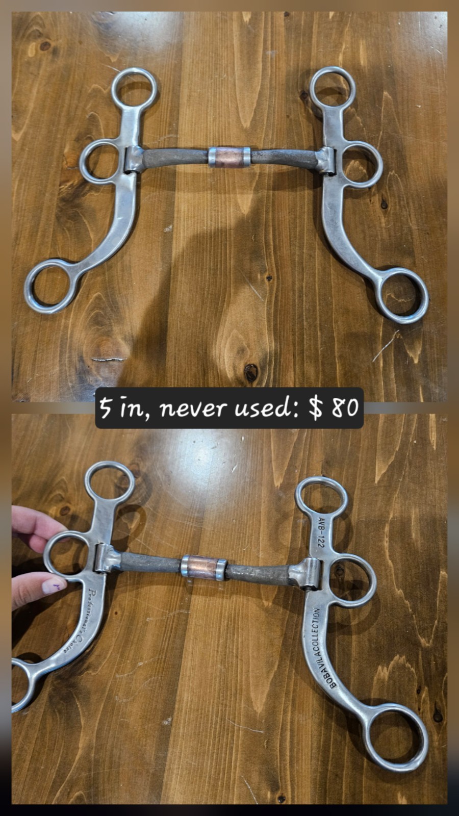 Professionals Choice Horse Bit Bobavila Avb-122