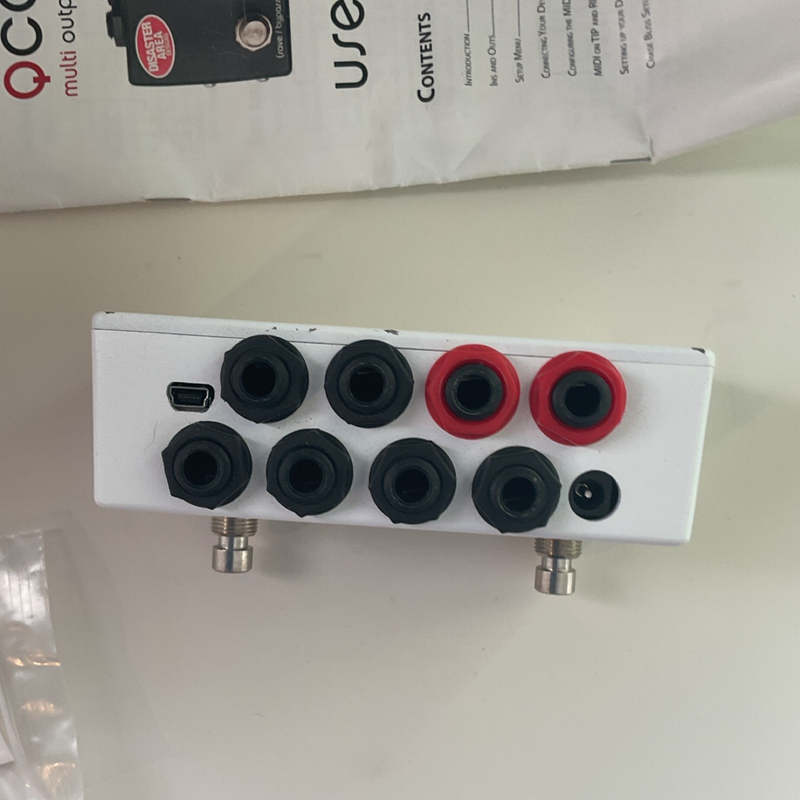 Disaster Area Designs QConnect Multi Output MIDI Controller Desktop
