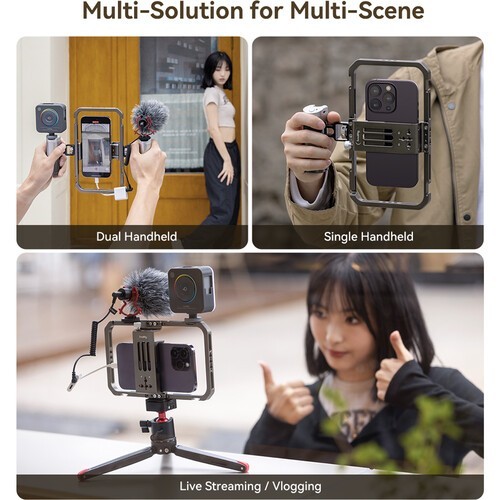 SmallRig All-in-One Video Kit Basic (2022) Handheld Smartphone Stabilizer