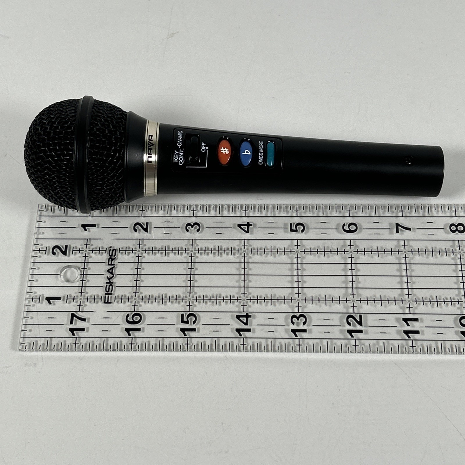 NAVA NA-168 Key Control UNI-Directional Dynamic Karaoke Microphone 600ohm