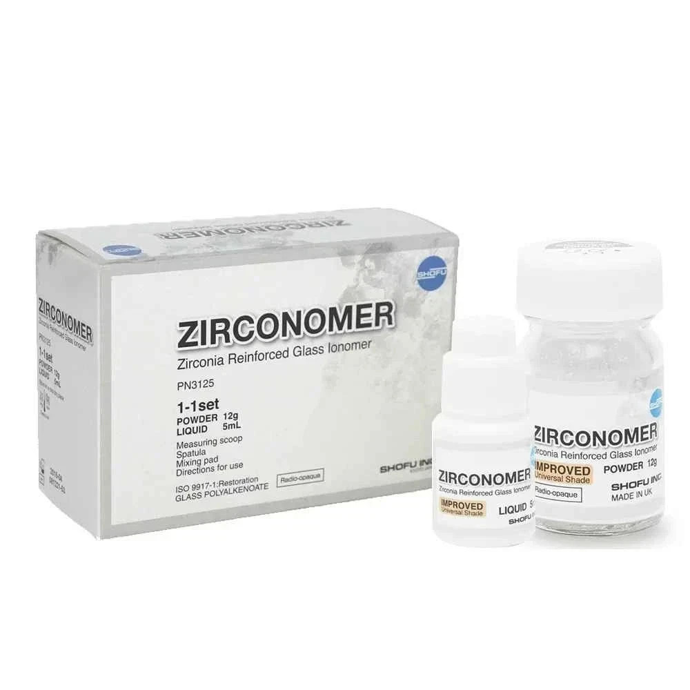 Shofu Zirconomer Improved Reinforced Glass Ionomer Free II Shipping