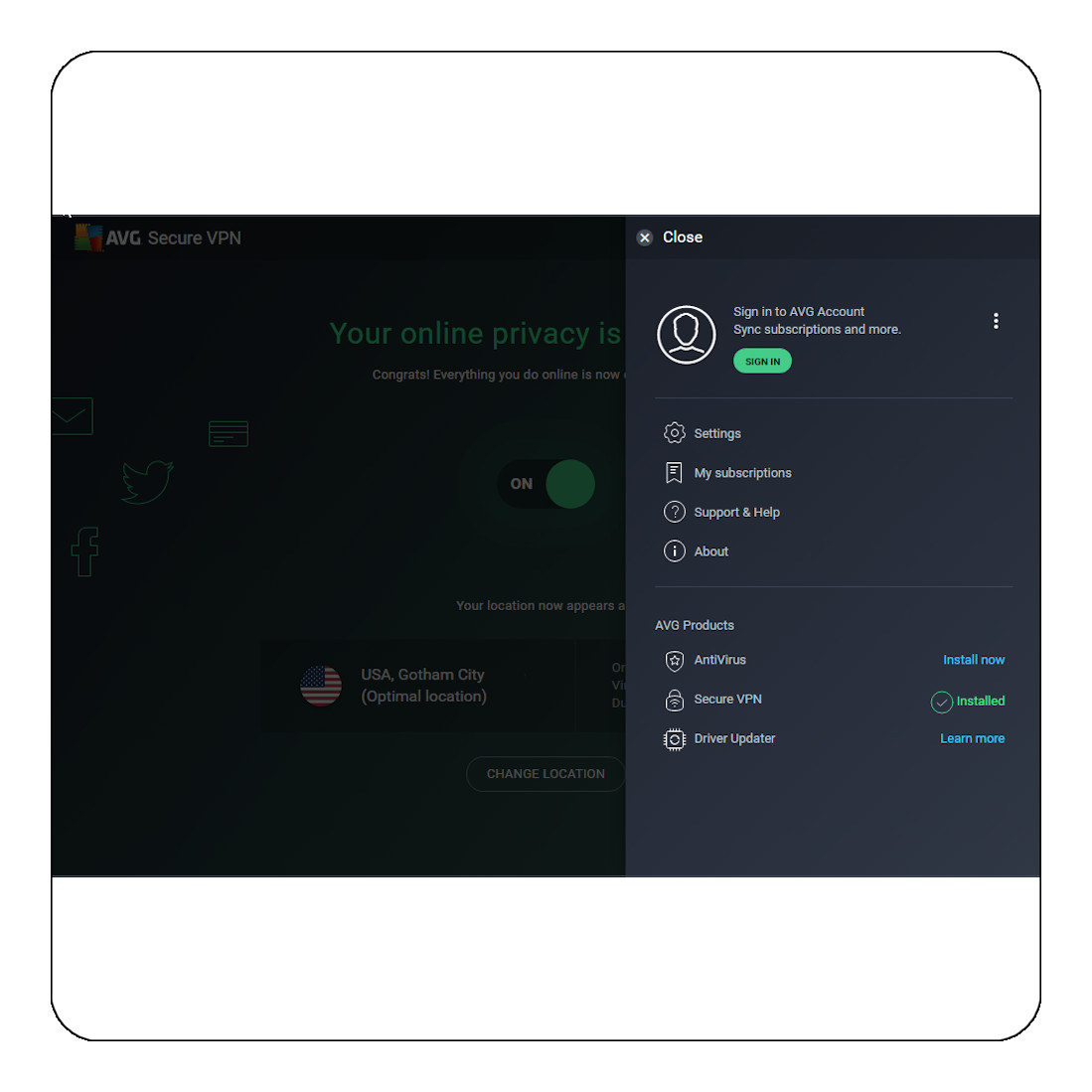 AVG Secure VPN 2026 - 5 Device - 2 Years [Download]