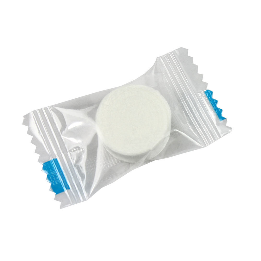 100 PACK Compressed Towel Wipe Soft Cotton Expandable Tablet Just Add Water