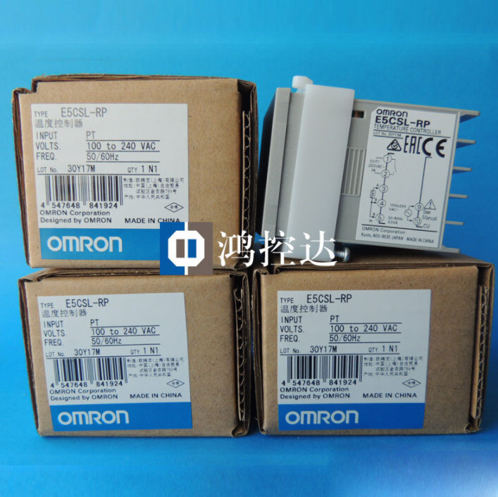 Original Digital Omron Temperature Controller E5CSL-RP In Box -New Free Ship #OM