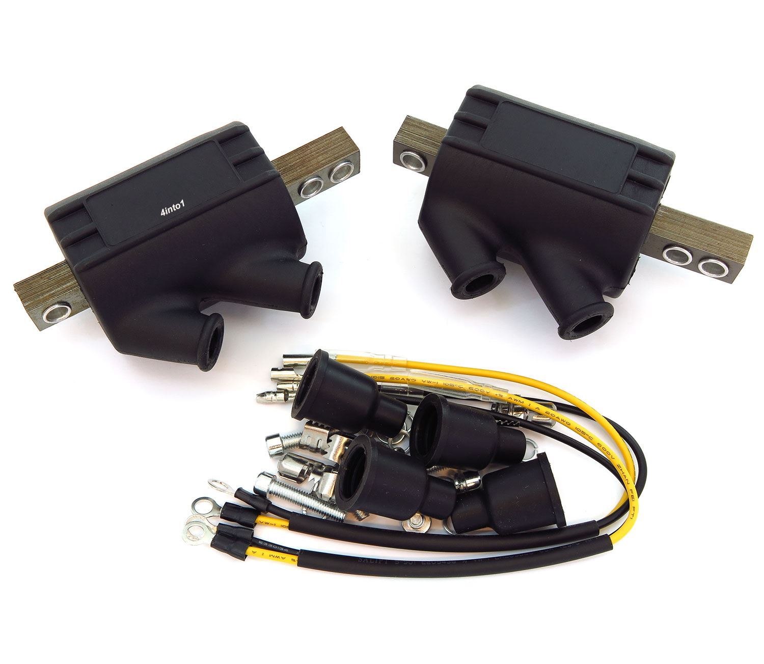 2 Pack 5 ohm Dual Output Coil Kawasaki KZ400 KZ440 KZ650 KZ750 KZ900 Z1 KZ1000