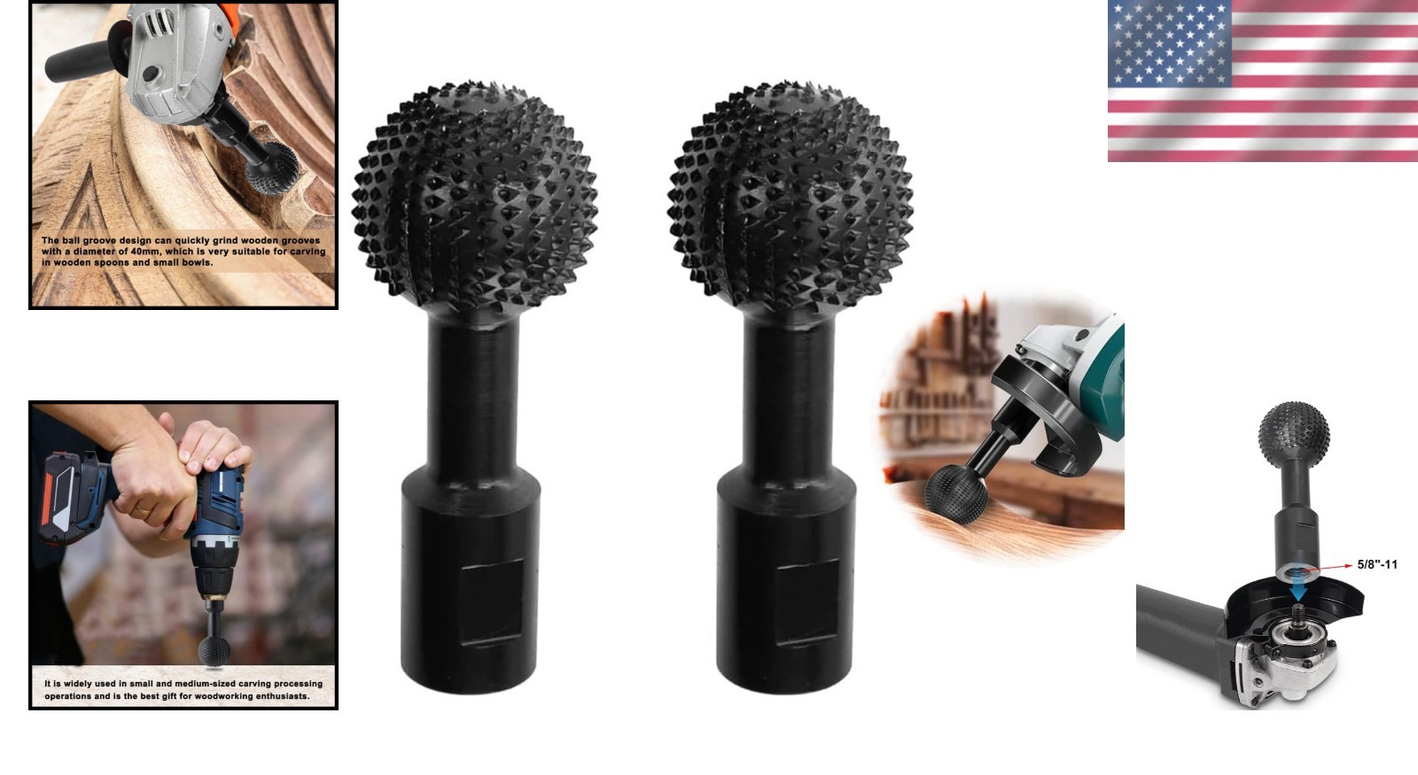 Sphere Rotary Burr for Grinding & Engraving
