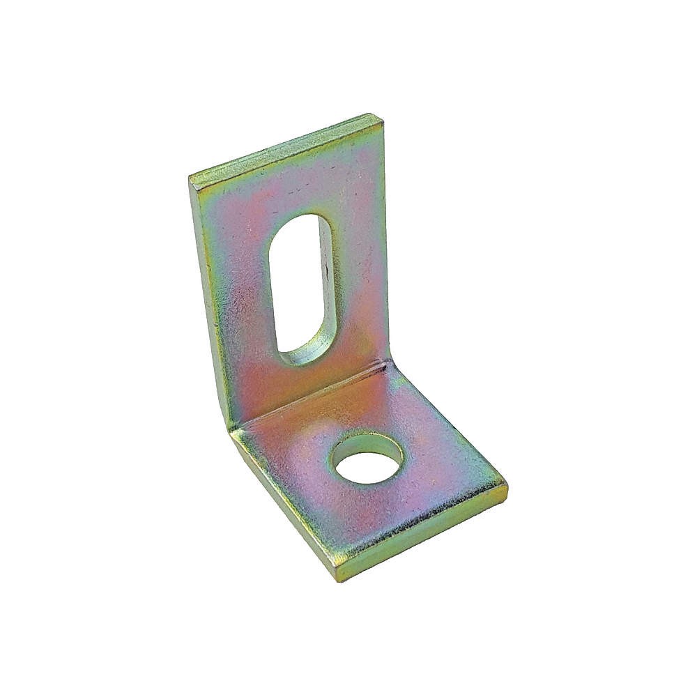 GRAINGER APPROVED V331Y Connector,90 Deg,Steel,Overall L 1 7/8in 2HAE4