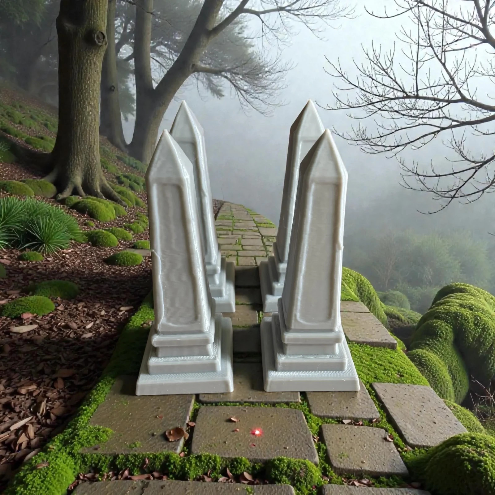 TTRPG Tabletop Ancient Medieval Obelisk Monument Dungeons and Dragons