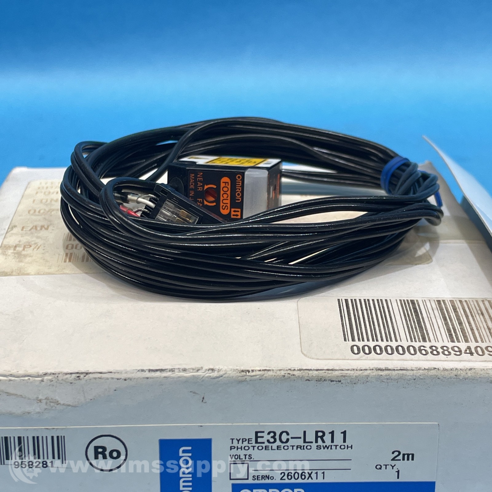 Omron E3C-LR11 Photoelectric Sensor FNOB
