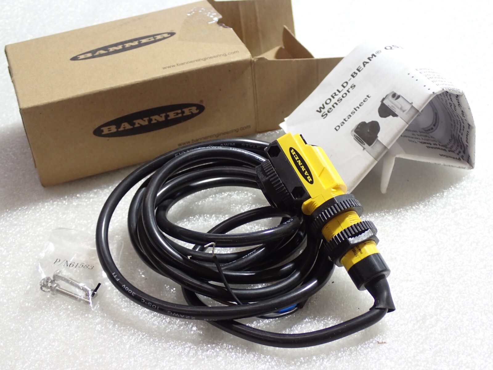 QS18RNWDXL 79808 BANNER Series All Purpose Photoelectric Sensor New