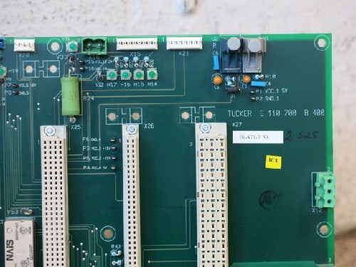 Tucker E110700 Robotic Welder Backplane