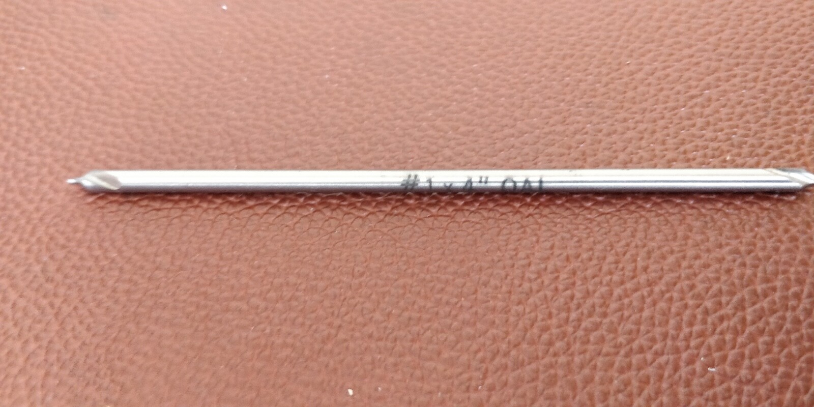 No.1 Center Drill 60 Degree Combined Countersink  4" length