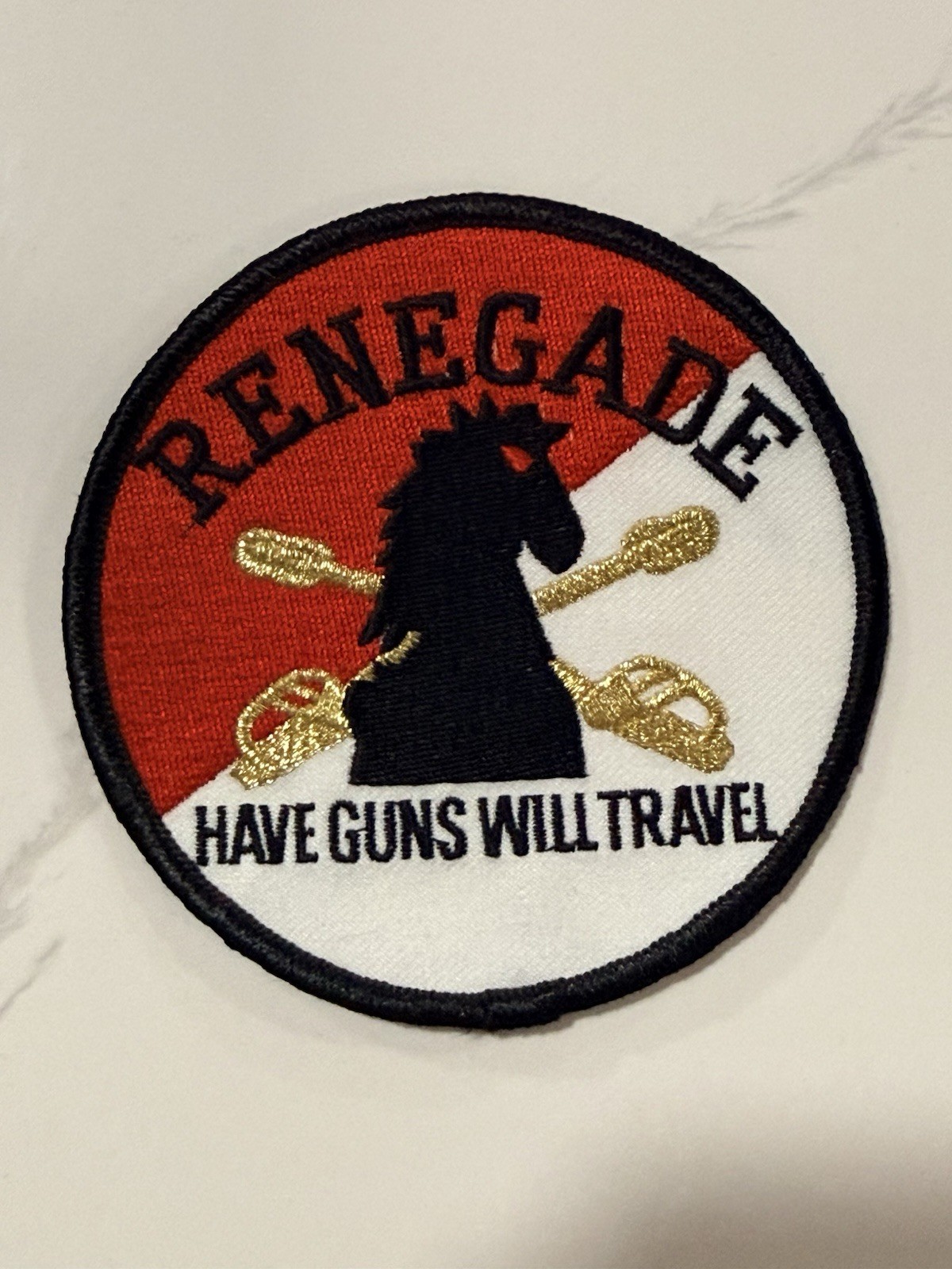 VTG US ARMY 4th Squadron, 3rd Aviation Cavalry Regiment "Renegade” Troop PATCH