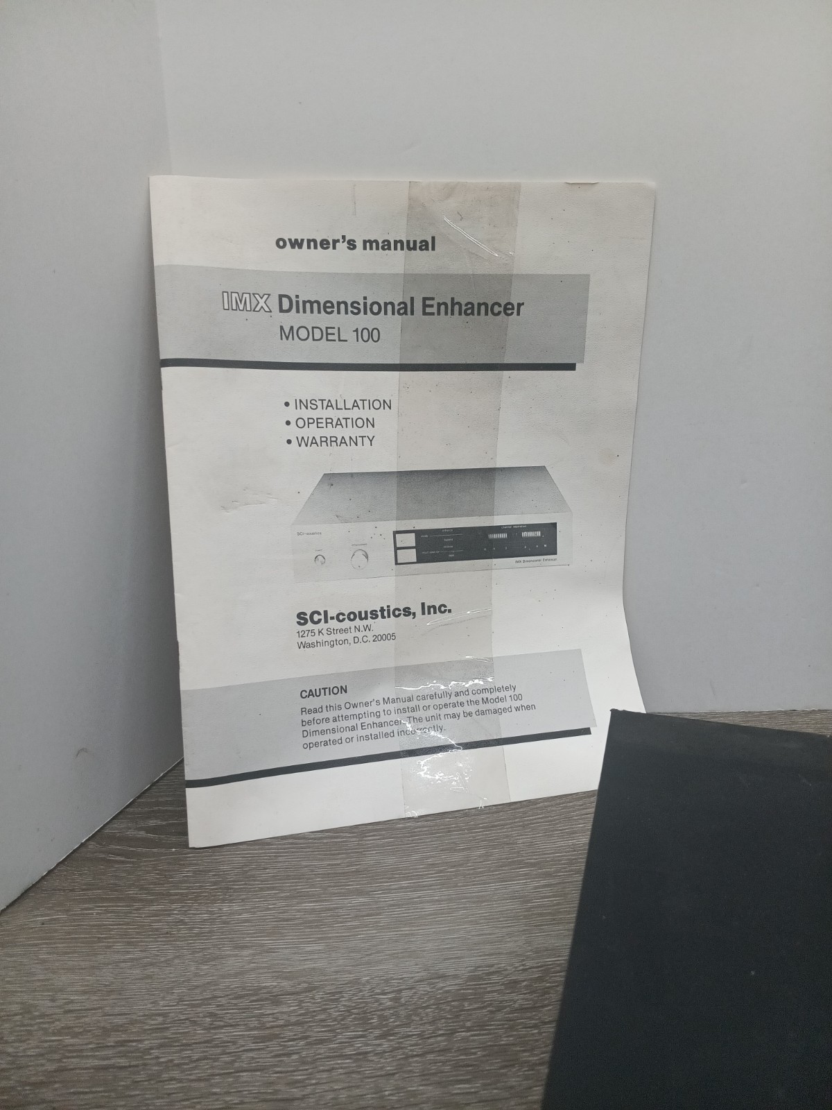 SCI-acoustics IMX Dimensional Enhancer Stereo Audio Processor For Parts