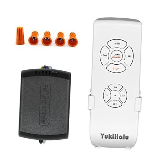 Ceiling Fan Remote Control Kit, Universal and Compact Size, Fan 1 remote kit