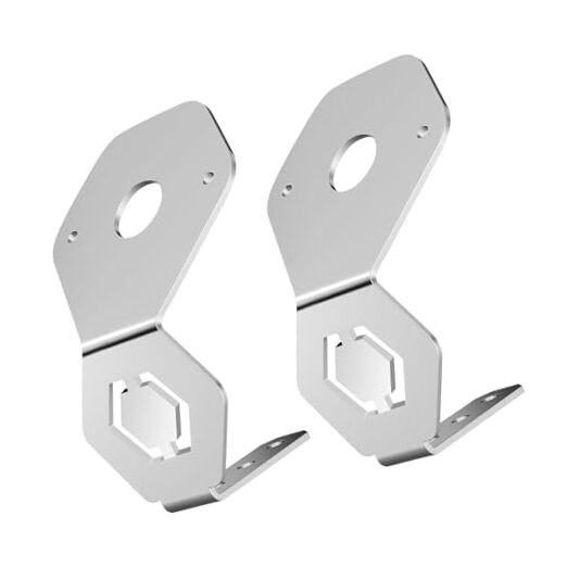 2 Pcs Watermelon Light Brackets Stainless Steel Watermelon Mirror Turn Signal