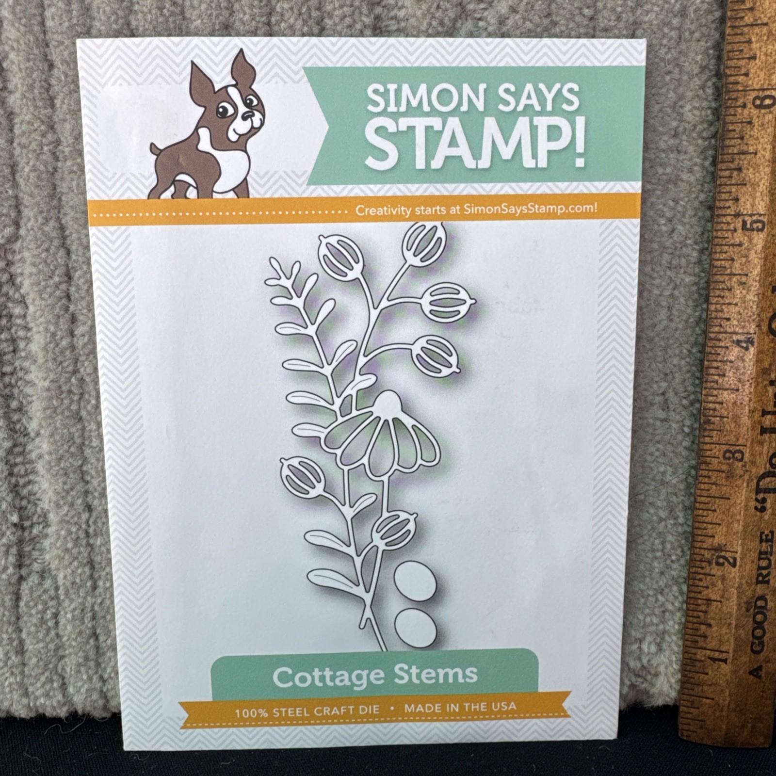 Simon Says Stamp ~ COTTAGE STEMS ~ Steel Craft Cutting Die - S395  USA