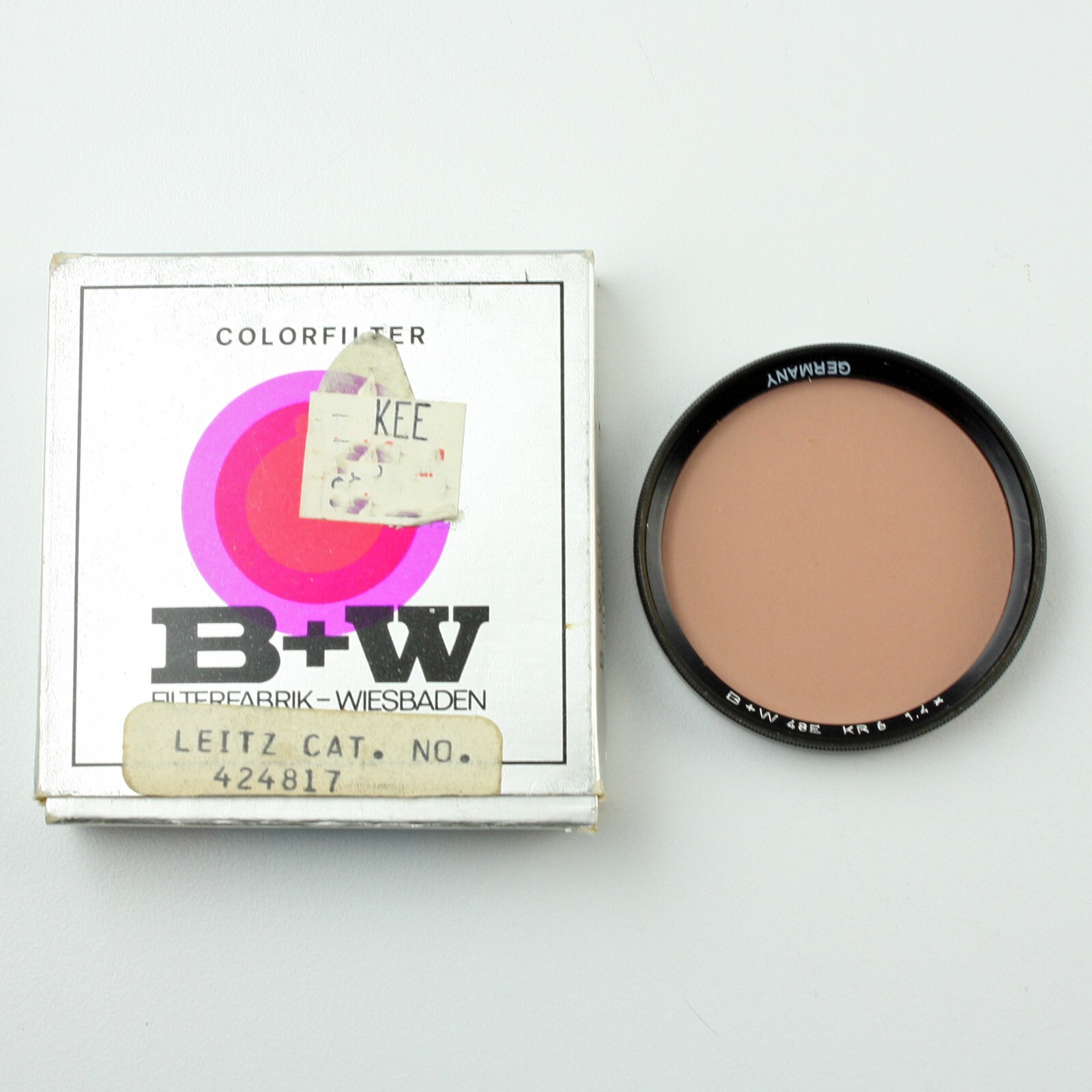 B+W 48mm KR6 (81EF) Warming Filter New Old Stock