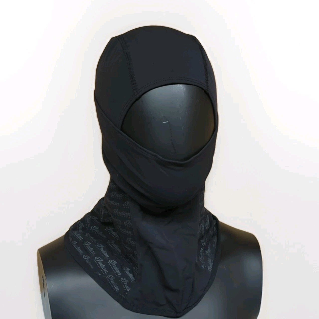 Indian Motorcycle IMC Fleece W Print Balaclava, Black- Size LG/XL