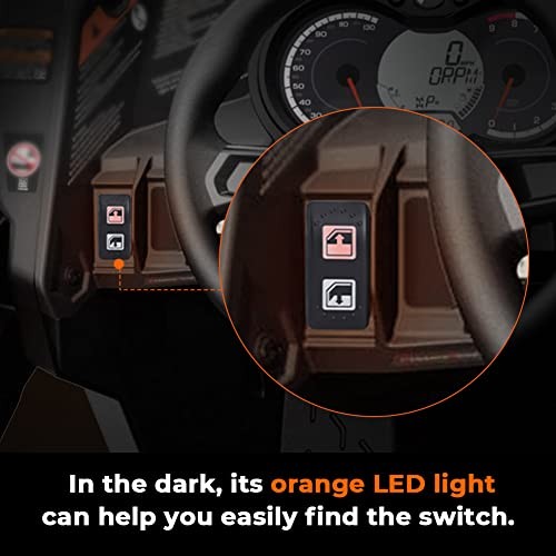 Left Hand Driver Power Window Switch for Can-Am 2016-2020 Defender & 3 Pack