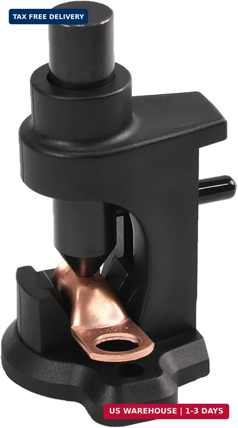 Hammer Lug Crimper Tool for 8 AWG to 4/0 AWG Battery Terminal Crimper Profession
