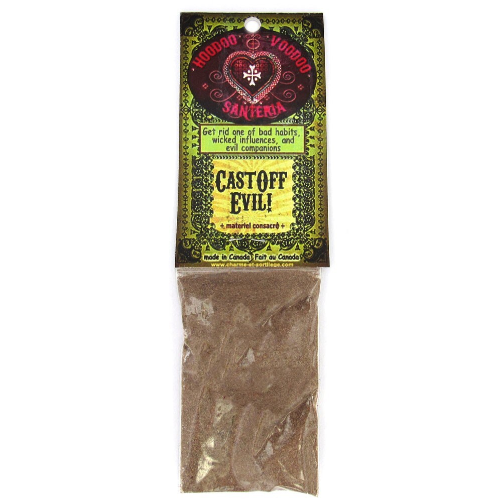 Cast Off Evil Powder by Charme et Sortilege 1/2 oz - NEW Ritual Supply