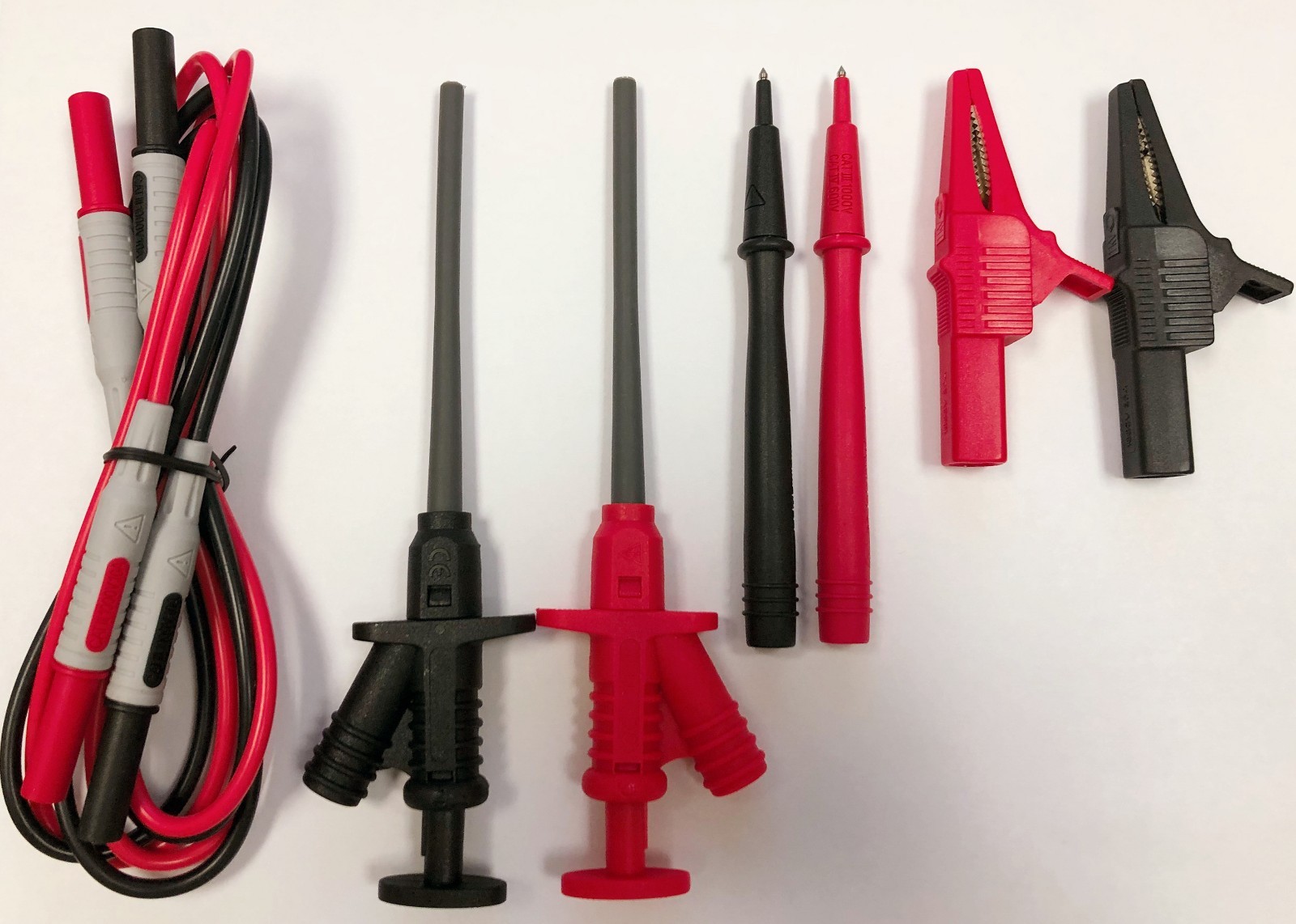 WGGE WG-6625 ELECTRONICAL TEST LEAD KIT /TEST LEAD SET
