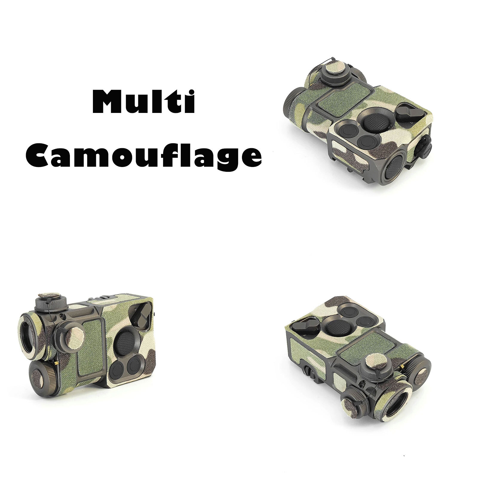 Camouflage Sticker PERST-4 Laser Protection Flashlight Wrap Optical Stickers-DE